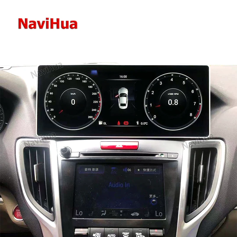 NAVIHUA New Upgrade Android Car Radio For Acura TLX 12.3 Inch Touch Screen Auto Head Unit Monitor Multimedia GPS Navigation WIFI