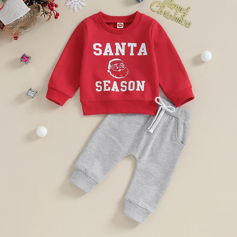 

Toddler Boys Outfit Short Sleeve Round Neck Reindeer Print T-Shirt with Drawstring Waist Shorts Holiday Clothing Set for