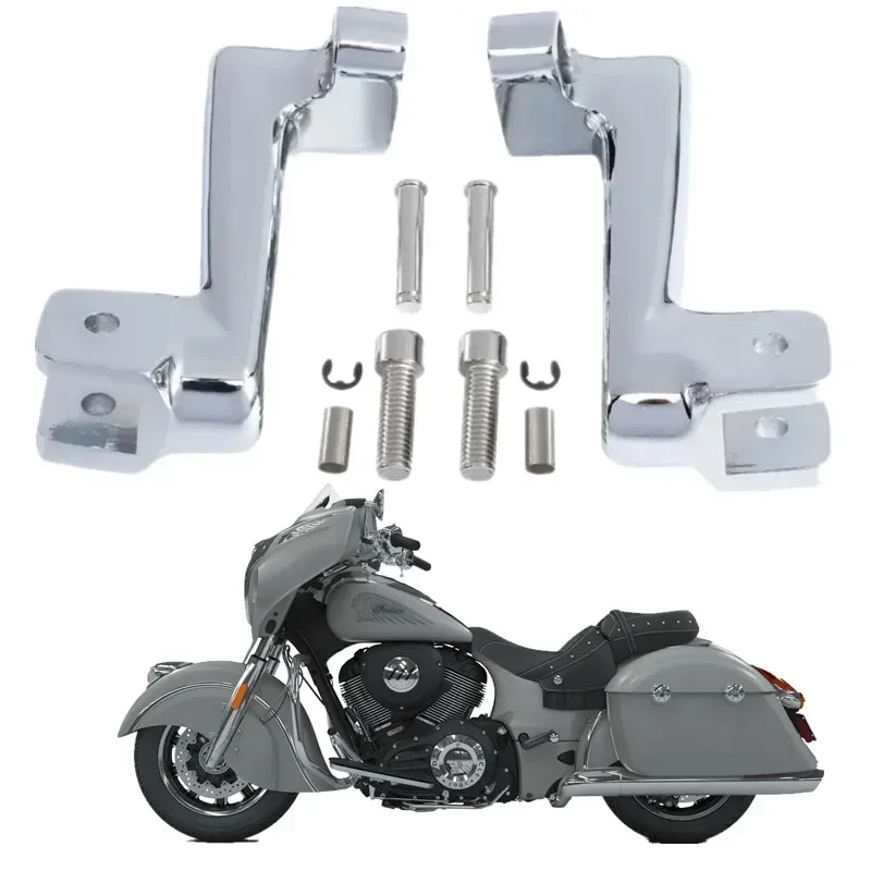 

Для Indian Chieftain Dark Horse 2016-2020 Chief Classic 2014-2018 детали мотоцикла подножки пассажира монтажный кронштейн