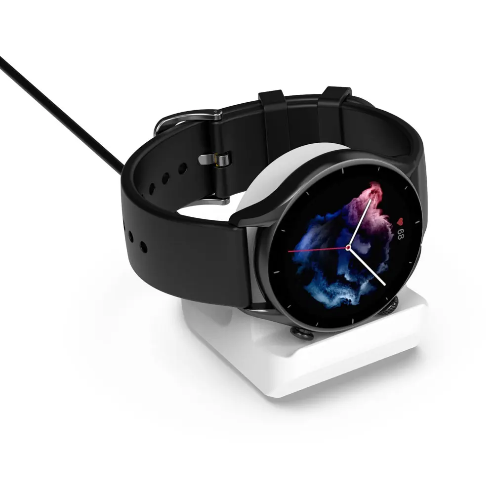 Soporte de carga de silicona para Huami Amazfit GTR 2, accesorios de reloj, soporte de cargador Universal, Amazfit Bip3, sin carga