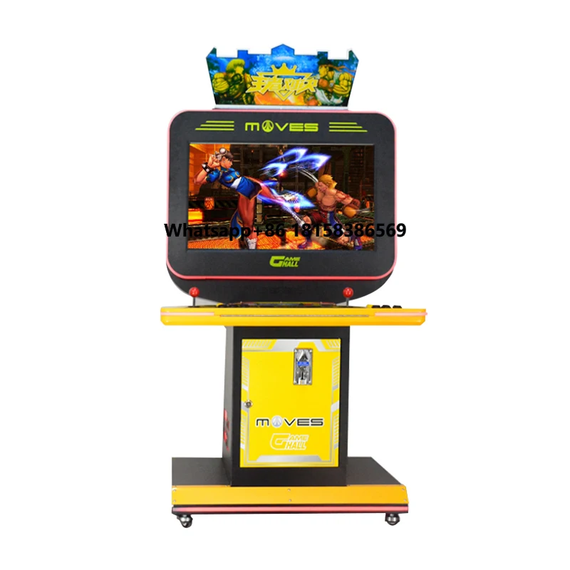 

32 Inch Lcd Screen Coin Operated Fighting Arcade Two - Player Fighting Games Indoor Games Hardware Box Boxing King Console