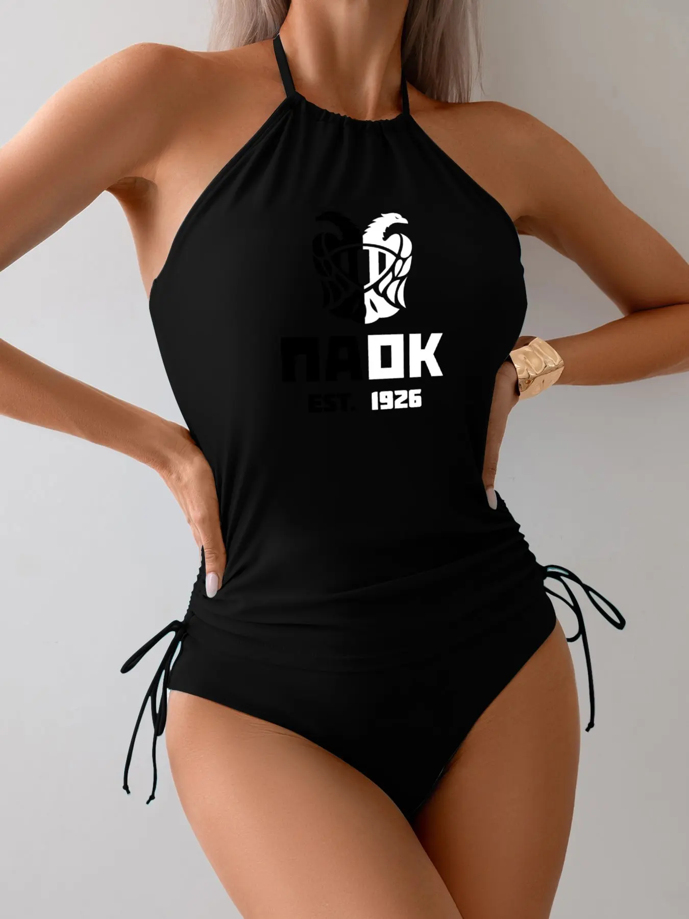 Рисунок 4 - PAOK Черно-белый раздельный купальник