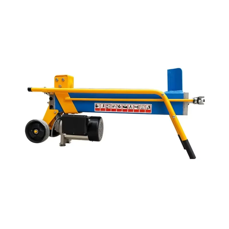 8-ton Horizontal Electric Firewood Processor Wood Splitter,