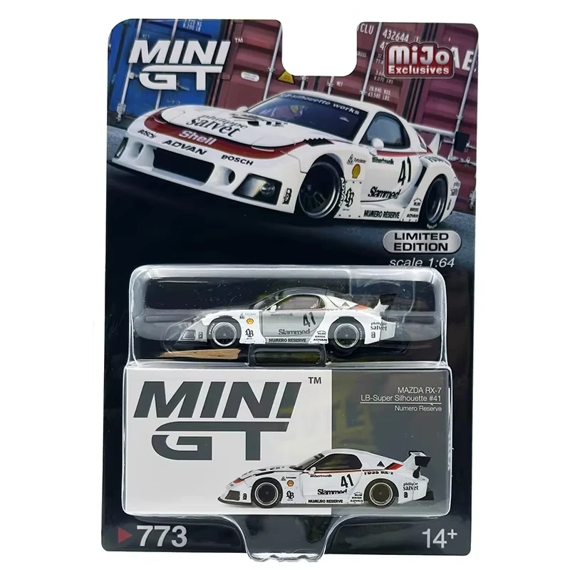 ** CAJA ** MINIGT 1:64 GTR R35 SILVIA S15 RX7 FD3S LBWK KUMA Skyline Kenmeri KPGC110 juguetes de modelo de coche fundido a presión