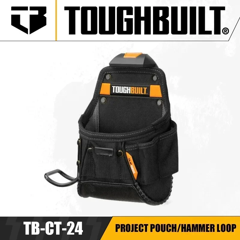 

TOUGHBUILT TB-CT-24 Project Pouch Hammer Loop Tools Packaging Tool Bag