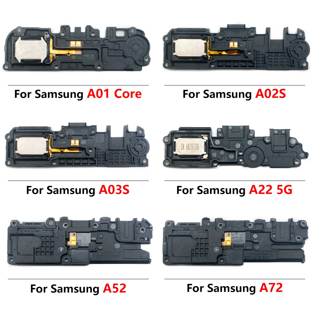 Louder Speaker For Samsung A03 Core A04S A05 A12 A52 A72 A02 A02S A03S A32 5G A01 Core Buzzer Ringer Louderspeaker Flex Cable