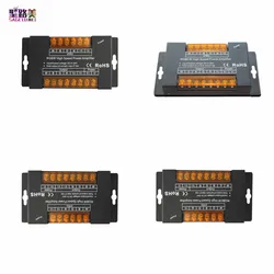 5CH LED Amplifier 5V 12V 24V DC 4CH Power Repeater For SMD 5050 2835 Single Color WW CW RGB CCT RGBW RGBWW RGBCCT Strip Lights