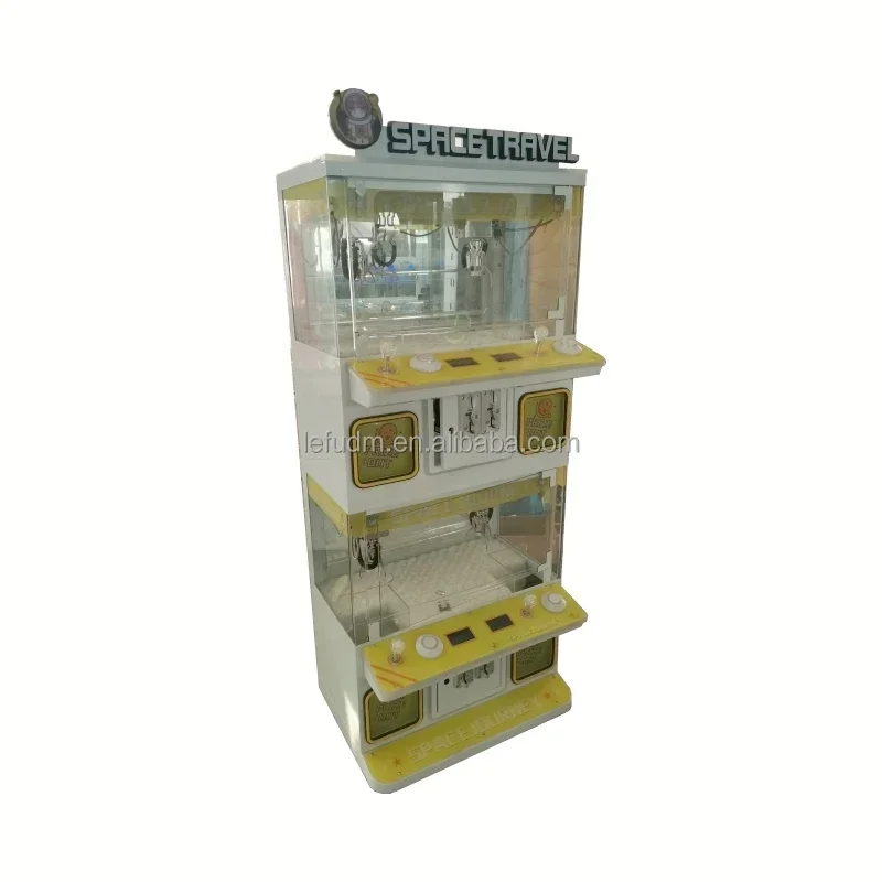 Lefu-028 Coin Operated Cheap 4 Players Mini Claw Crane Machine Claw Machine With Prize Boxes Mini Claw Machine With Bill Aceptor