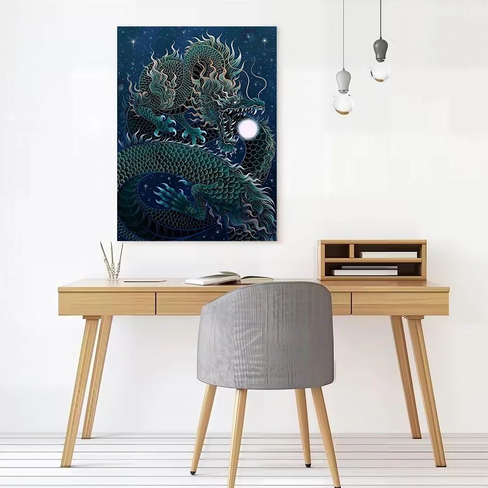 Moon Eater Poster Customizable Printed Canvas Painting for Pictures Wall Art Luxury Decoration Home Decorations Wand Deko Room