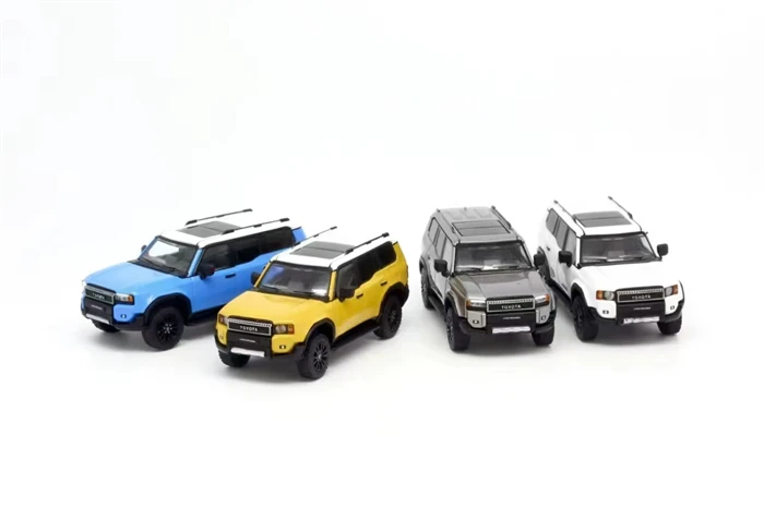 MODEL 1 1/64 LAND CRUISER LC250 LC70 SUV diecast alloy car  model