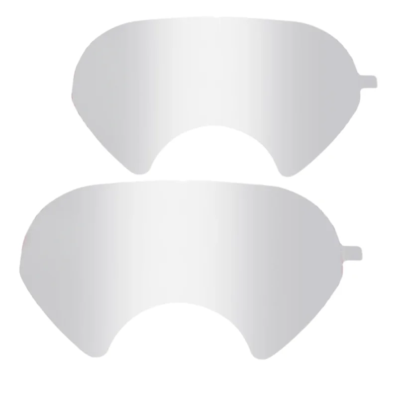AB66-10 Pack Peel Off Lens Cover Protective Cover For 6800 Mask Protective Cover Full Facepiece Respirator