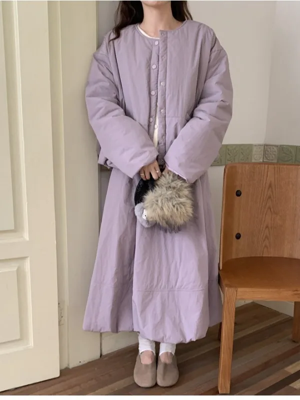 

Корейский женский комплект Faion ort Cotton Jaet со свободной талией и юбкой, длинный повседневный зимний комплект све, комплект из двух предметов