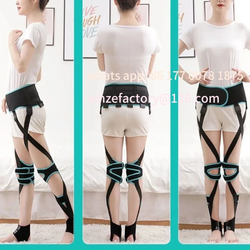 

Настраиваемый 1 комплект, детский пояс для коррекции формы ноги O/X, регулируемый пояс для выпрямления колена, вальгум, корректор осанки для мужчин W