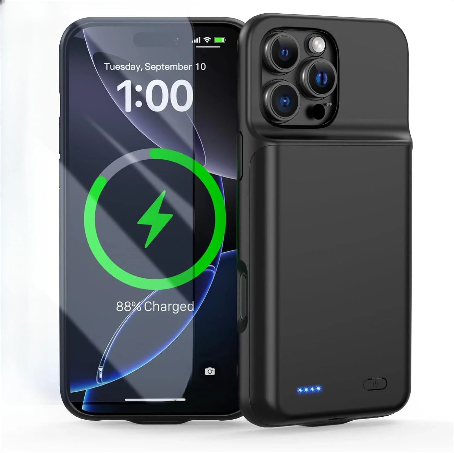 

7000mAh Smart Battery Charger Case for iPhone 16 Pro Battery Pack Power Bank External Battery Charging Cover funda bateria