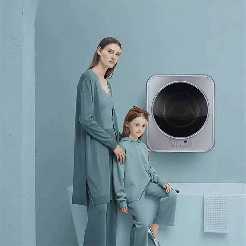 Wall Mounted Washing Machine Mini Automatic Laundry Machine for Baby Clothes High Temperature Boiling Washing Sterilize