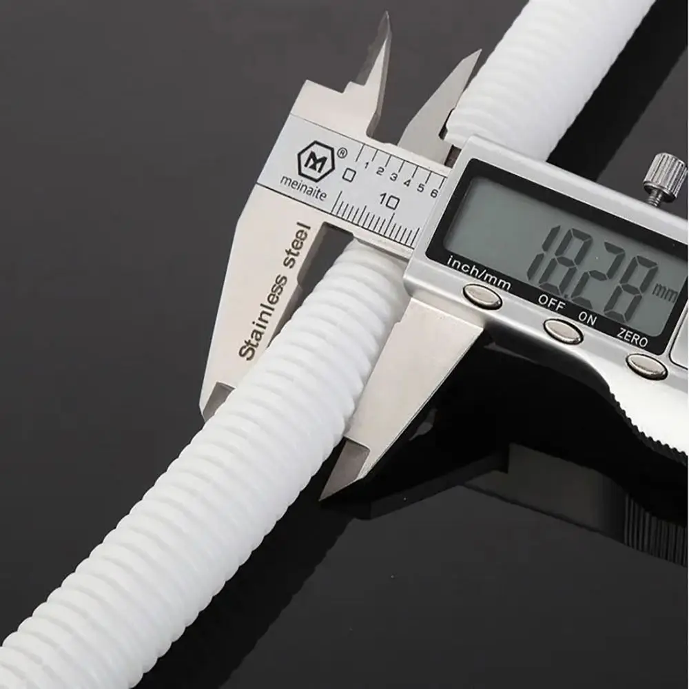 1Pcs Faucet Accessories Drain Hose Pipe Waste Water Outlet Expel Flexible Hose Tube Stretchable Soft White PP Plumbing