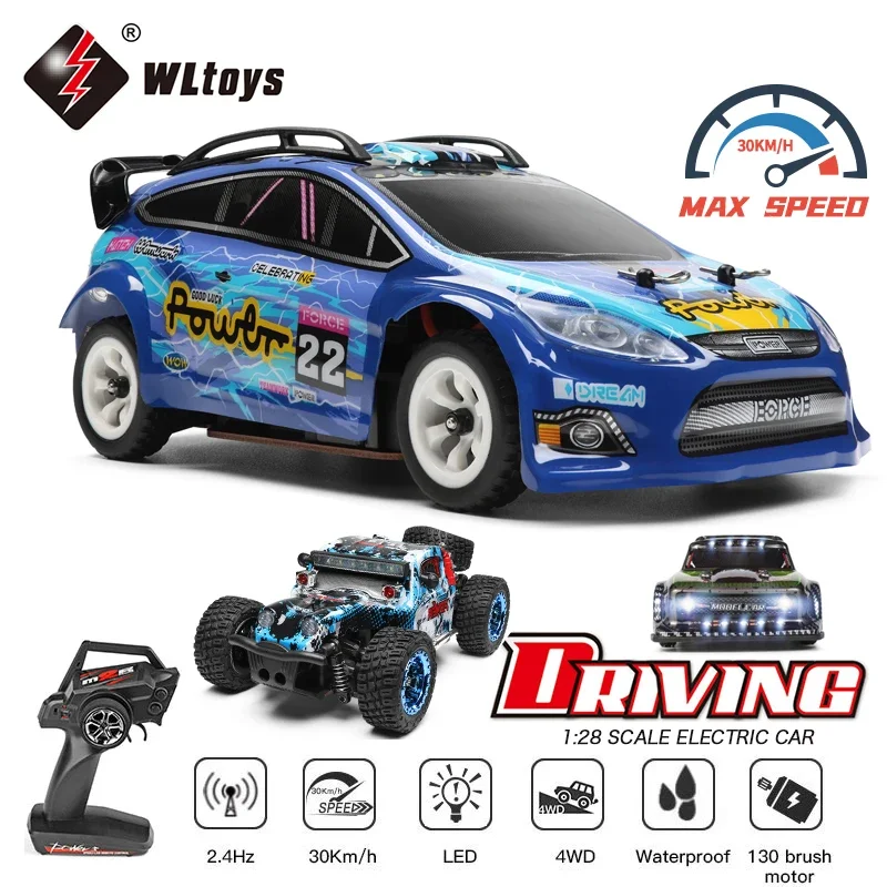 WLtoys 1:28 284010 284161   2,4G Racing Mini RC Auto 30 KM/H 4WD Elektrische High Speed Fernbedienung Drift Spielzeug für Kinder Geschenke