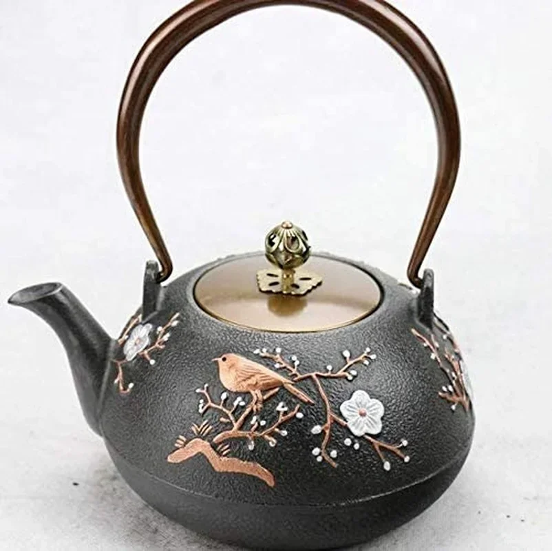 Cast Iron Teapot Caiquemei Peanut  Kettle  Tea Set