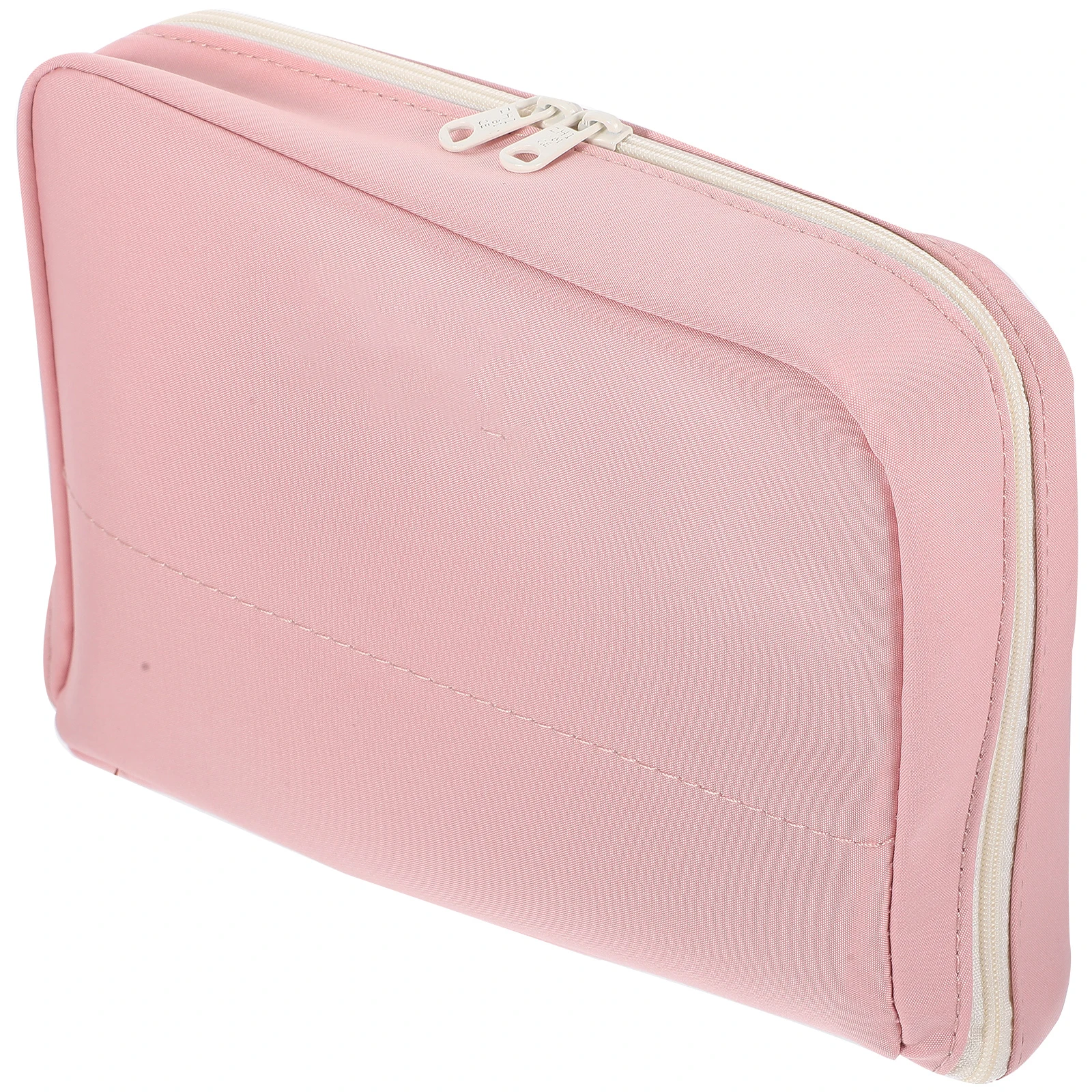 

Multi-Function Canvas Bag Zipper For Girls Portable Pen Storage Bag Large Capacity Stationery Holder Pencil Pouch Travel Brush