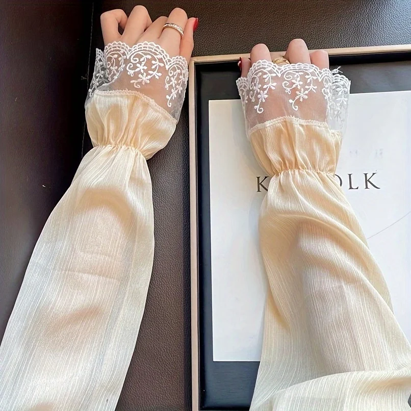 

Новые женские перчатки с рукавами для льда, летние свободные рукава для вождения и езды на велосипеде