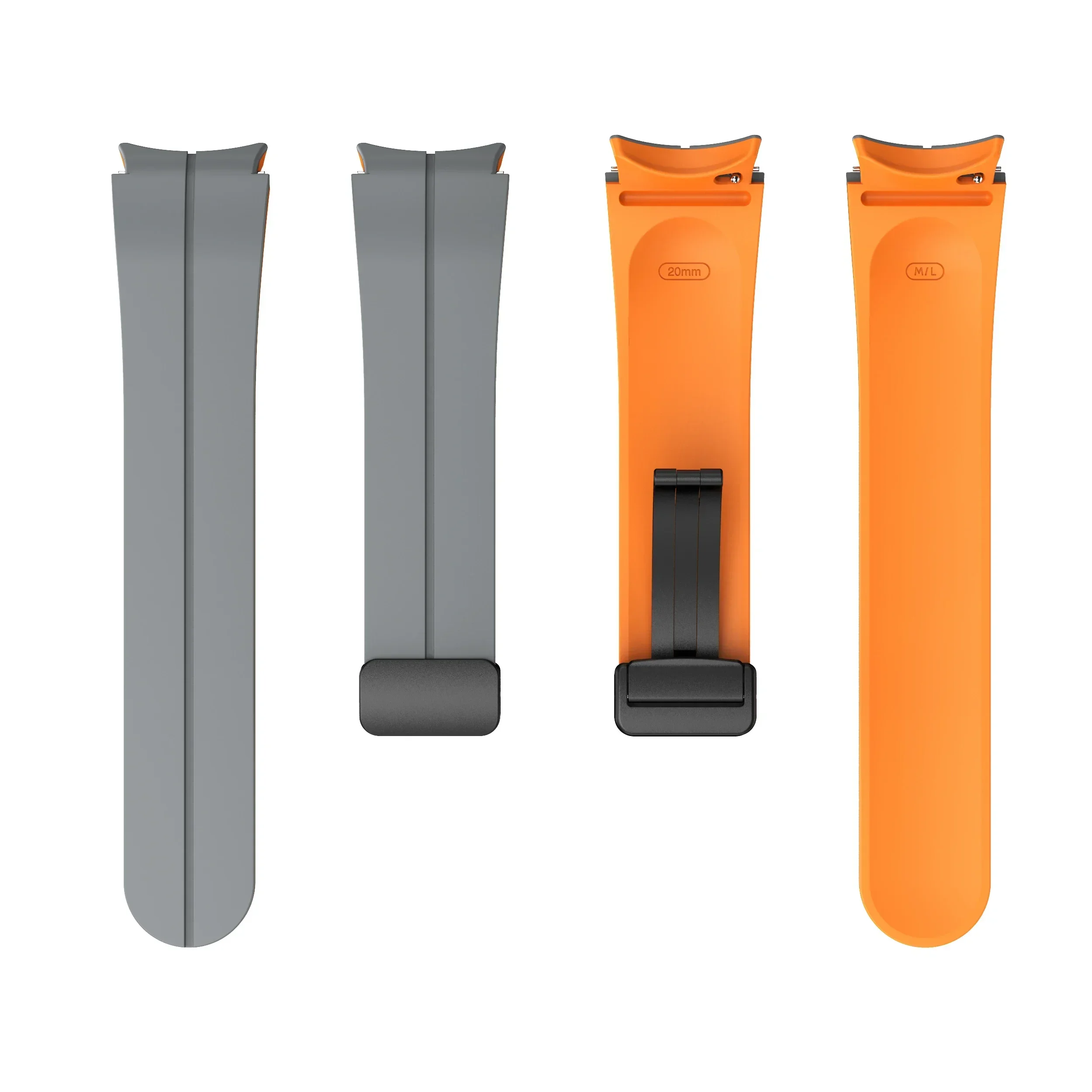 20 مللي متر لا فجوة سيليكون حزام لساعة سامسونج جالاكسي 6 4 الكلاسيكية المغناطيسي سوار مريح لساعة جالاكسي 7 6 5 4 40 مللي متر 44 مللي متر