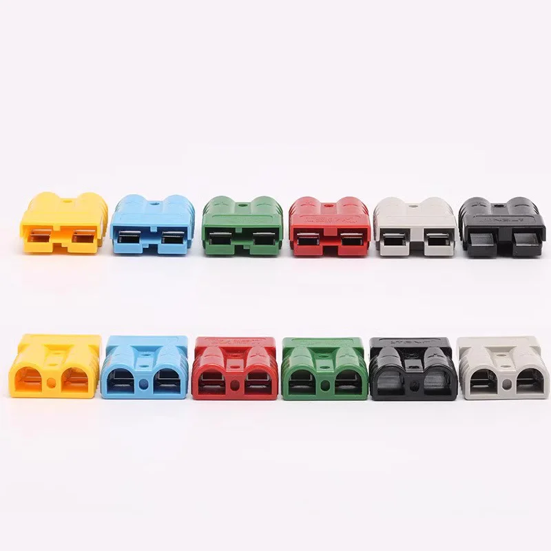 5/10PCS 50A Anderson Style Plug Quick Plug Battery Charging Connector Power Motorcycle Solar Caravan Socket Adapter Accessories