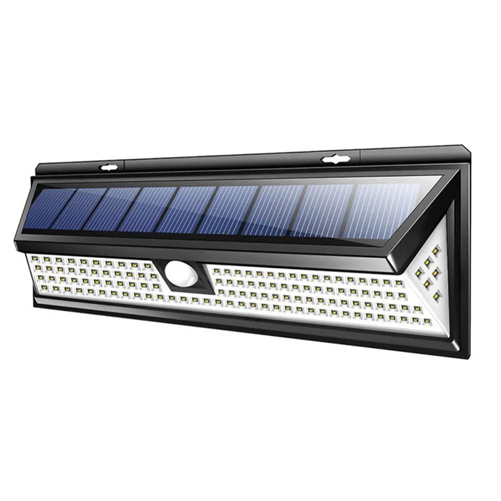 

Solar Powered Outdoor Wall Lamp Motion Sensor White Led For Garden Courtyard Body Induction Solar Light Weather Resistant
