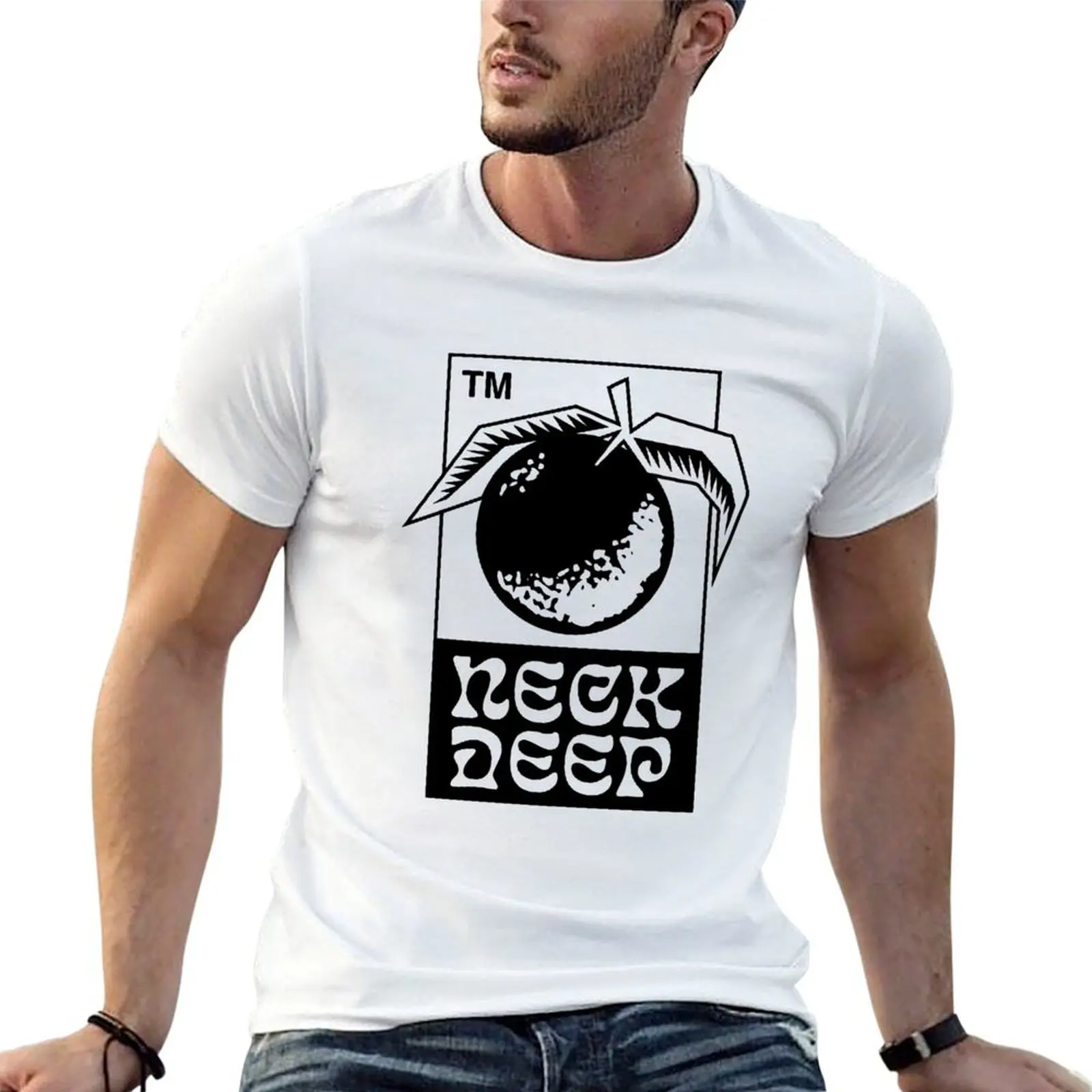 

NeckDeep T-Shirt mens graphic t shirts man t shirt designer cotton t shirts high quality T-Shirt