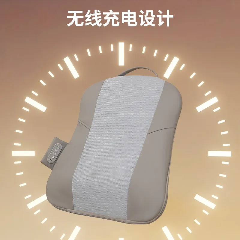 Multifunctional Massage Cushion, Automatic Kneading Massager for Back Waist Full‑Body Muscle Relaxation Household Massage Pad