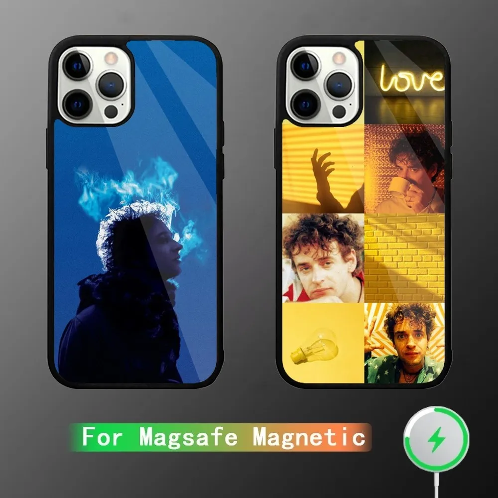 SODA STEREO Band Gustavo Cerati  Phone Case For iPhone 15,14,13,12,11,Plus,Pro,Max Mini Magsafe Magnetic Wireless Charging