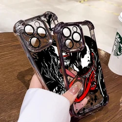 Marvel superhero venom Case For Infinix Hot 40i 30 30i 10s 9 Play Smart 8 Note 40 Spark Go itel A70 Shockproof Clear Armor Cover