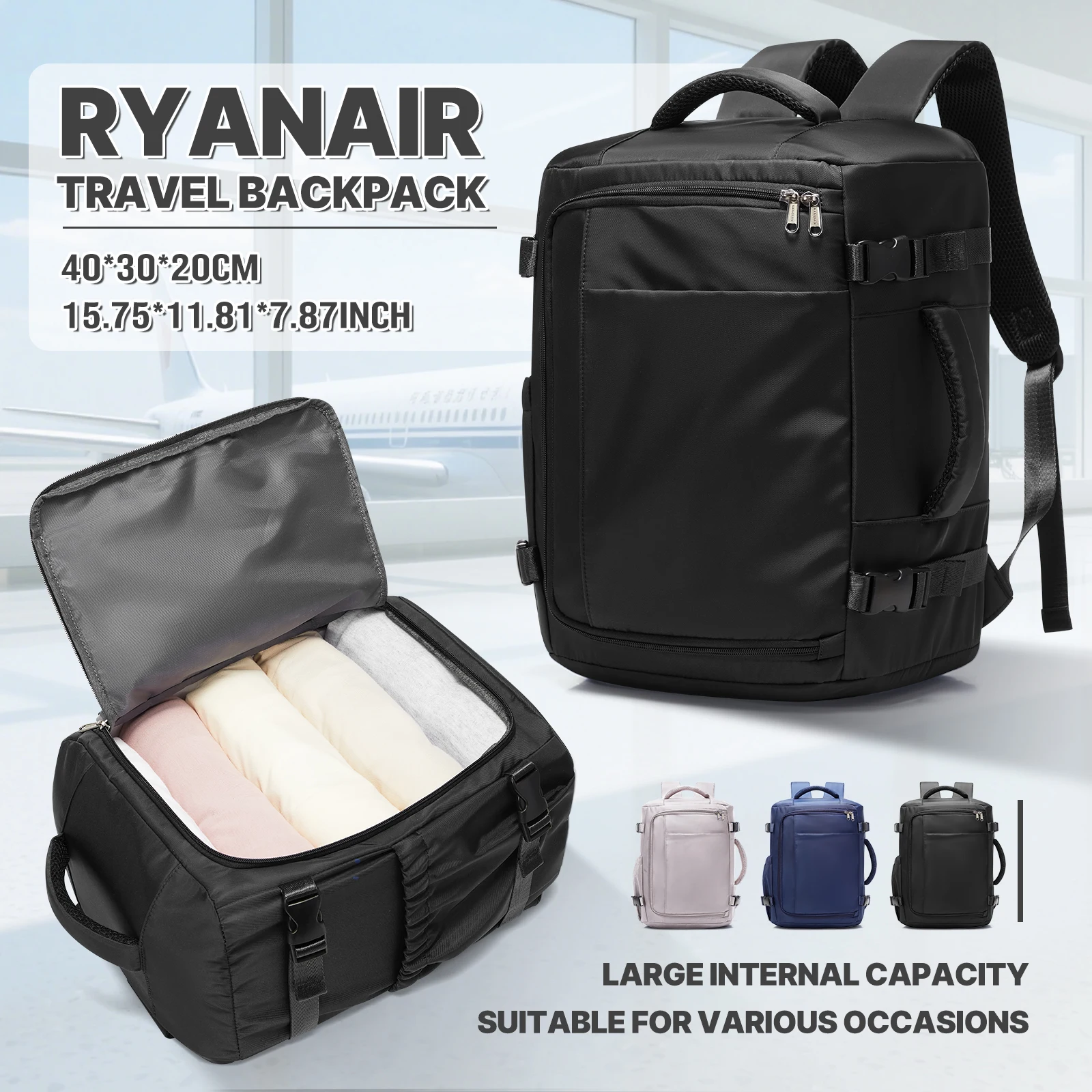 

Women Backpack, Backpack 40x30x20, Travel Backpack Hand Luggage Suitcase, Baggage Bag, Casual Backpack, business rucksack herren