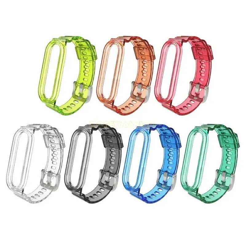 F62C Fit For Mi Band 6 5 4 3 Умные часы регулируемые полосовые ремешки по потоку Потопотации.