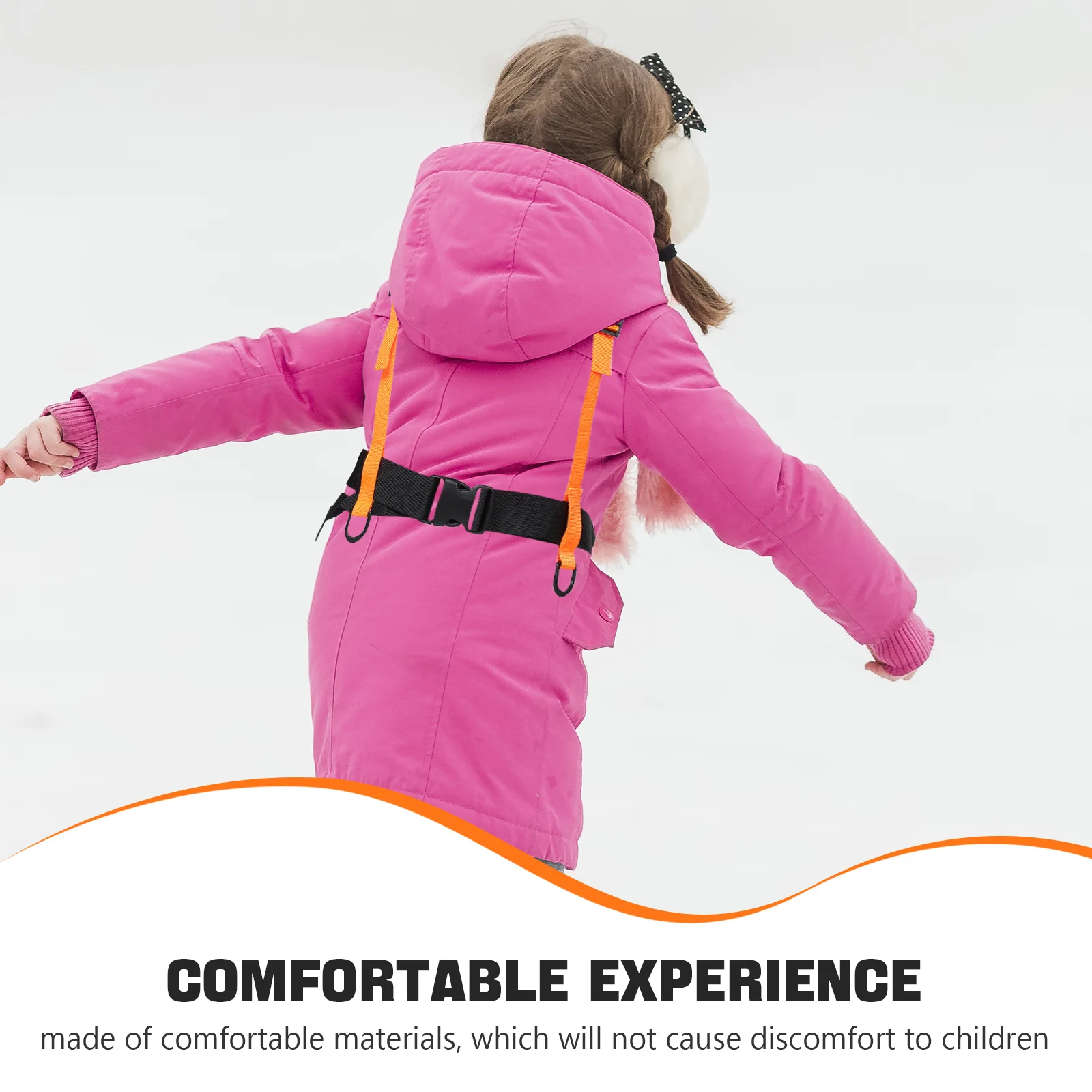 حزام تدريب التزلج لحزام الكتف المقاوم سهل الاستخدام لتعليم مهارات التزلج بين الوالدين #4