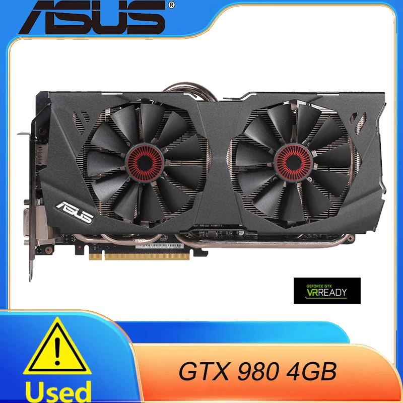 ASUS GeForce GTX 980 4GB GDDR5 PCI Express 3.0 SLI Support Graphics Card