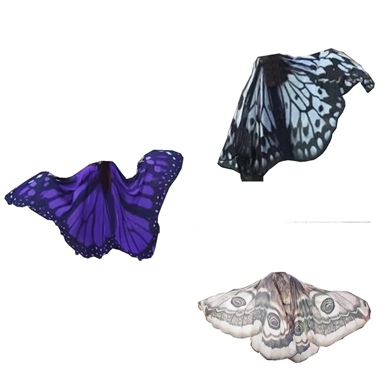 

ABHS-плащ с крыльями бабочки, подарочный реквизит, костюмы на Хэллоуин, непослушная девушка с плащом с крыльями феи