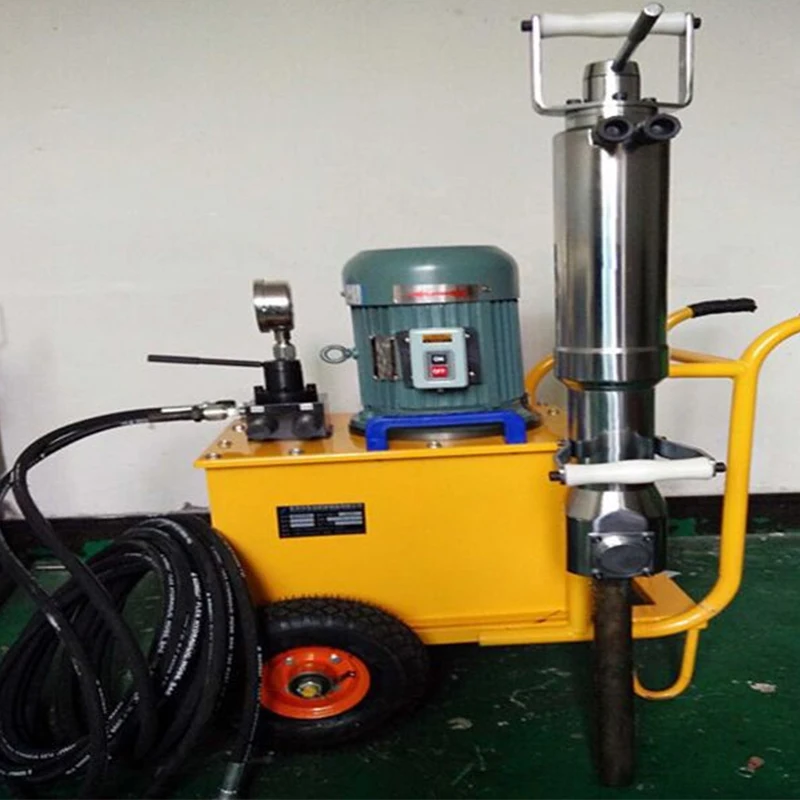 Small Rock Splitting Machine Portable Hydraulic Rock Splitter,Handheld Concrete Splitter
