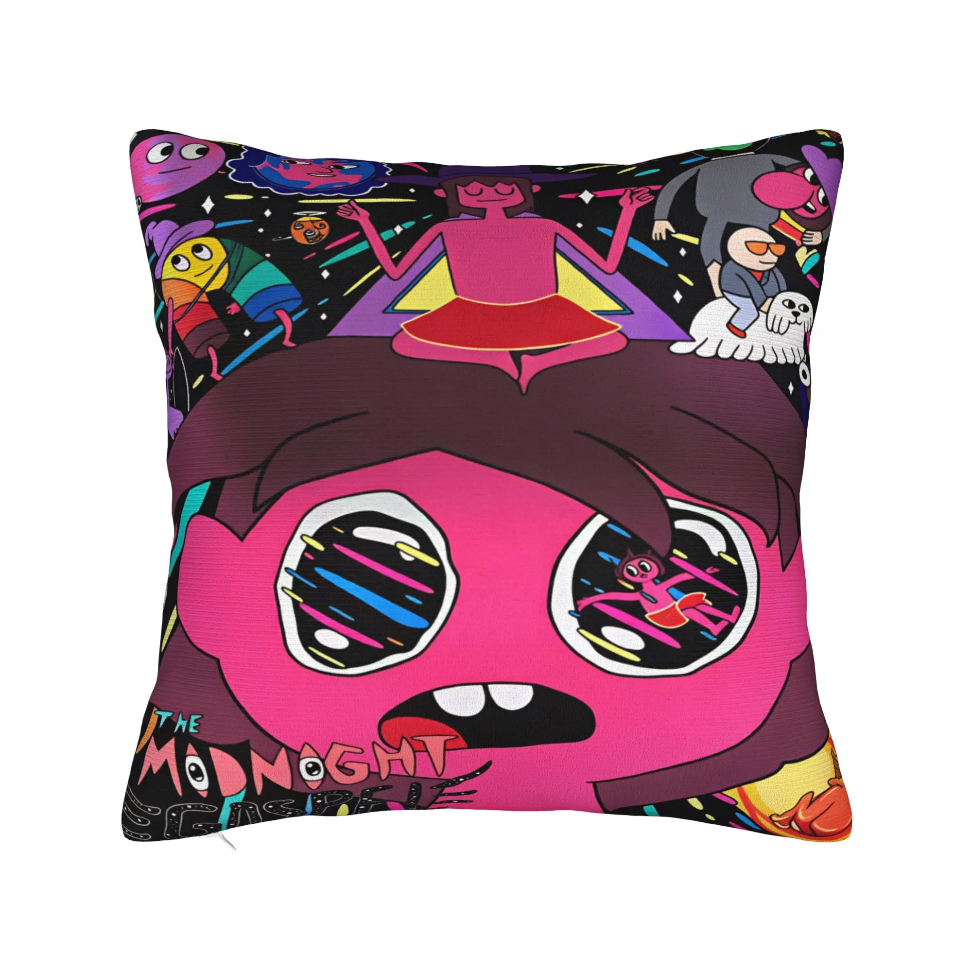 Cartoon M-Midnight Gospel Pillow Case  Morden Pillow Cover Soft Pillowcases For Couch Sofa Bedroom