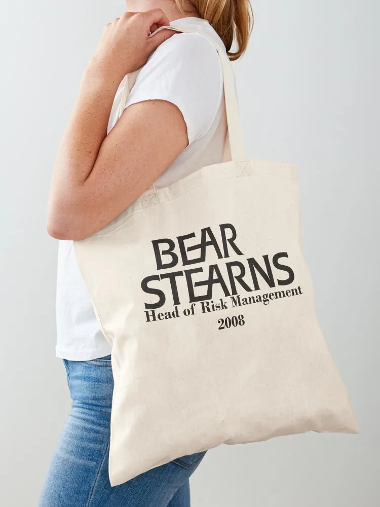 Bear Stearns - Head of Risk Management Tote Bag Canvas bag personalized tote Eco bag Canvas Tote