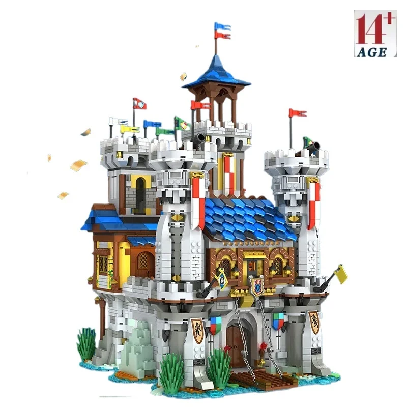 

66006 Medieval Castle Architecture Building Blocks 2722PCS DIY Creative Bricks Set Collection Toys Gift For Kids Adults