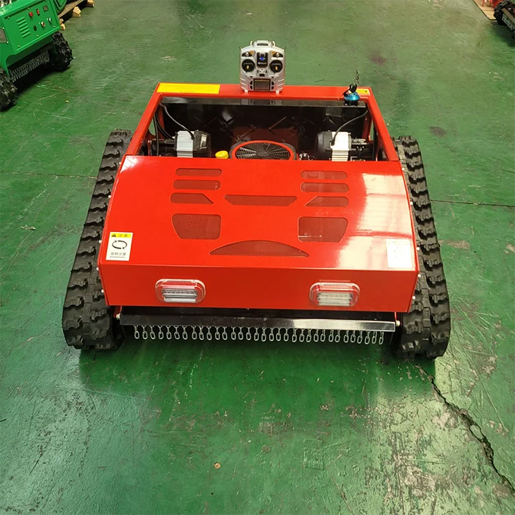 Intelligenter fern gesteuerter Rasenmäher Obstgarten Farm Viertakt benzin betriebener Rasenmäher