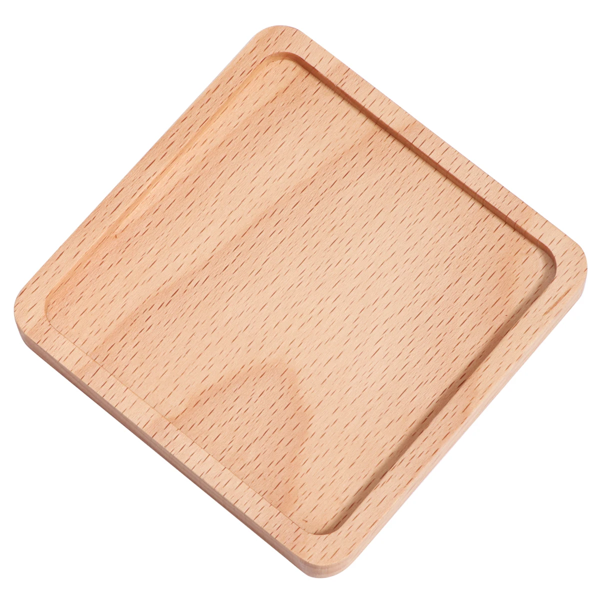 

2pcs Wooden Coasters Rustic Insulation Mat Household Cup Mat Eco Friendly Dinnerware for Wedding Party Banquet Birthday
