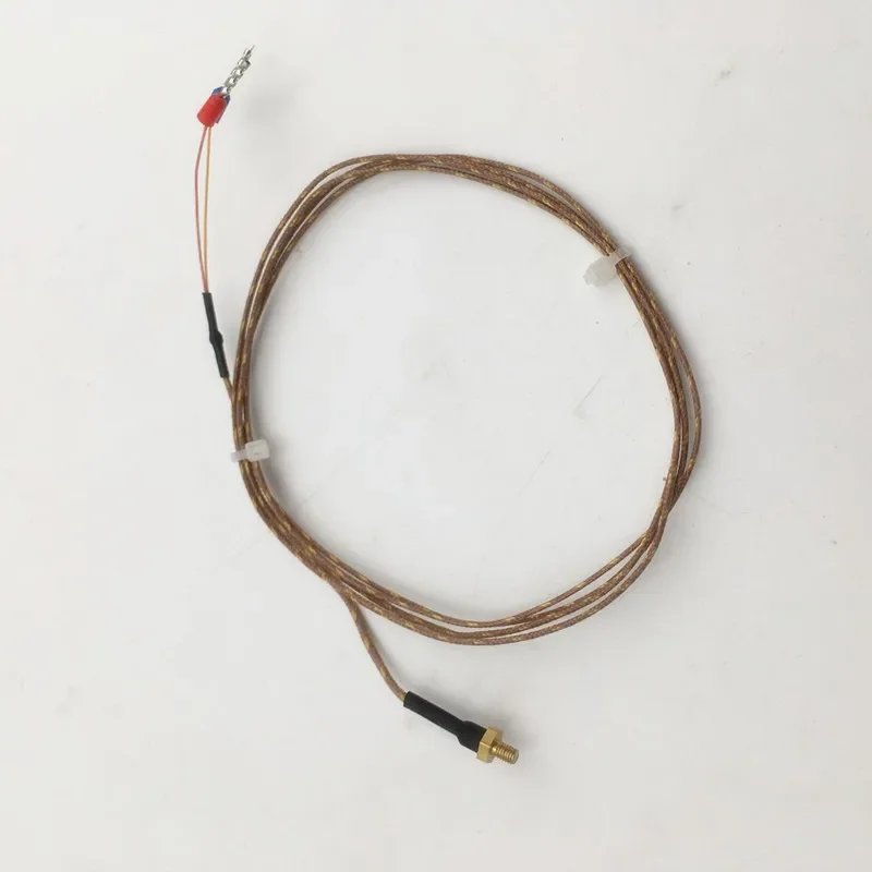 1pcs Makerbot Replicator 2 /2X Thermocouple TC Type K wire temperature sensor for Replicator/ Reprap Prusa i3 3D printer hotend
