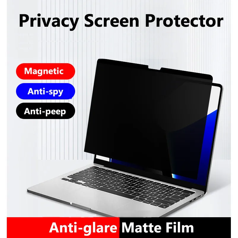 

Privacy Screen Protector for 13.3" 14" 15.6'' Laptop 16:9 Magnetic Removable Anti-peep Soft PET Film Anti-Glare