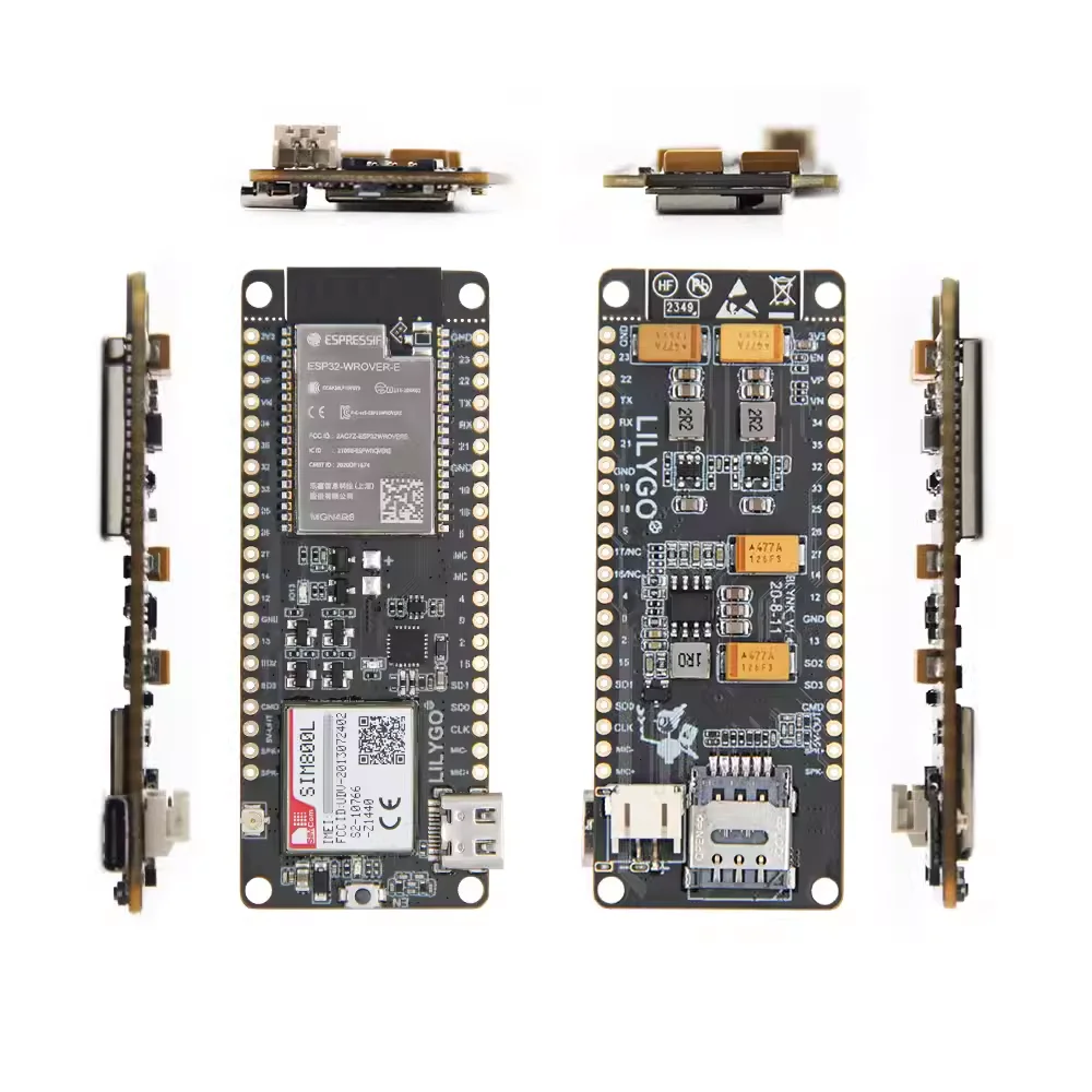 1PCS TTGO T-Call V1.4 ESP32 WiFi Bluetooth Development Board with SIM800L GSM/GPRS Module (Replacement for SIM800H) for IoT New