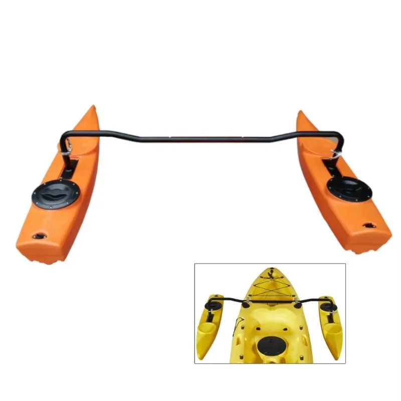 Kayak and Canoe Fittings Stabilizers for Added Stability Suitable for Most River Models Using Hull Material LLDPE