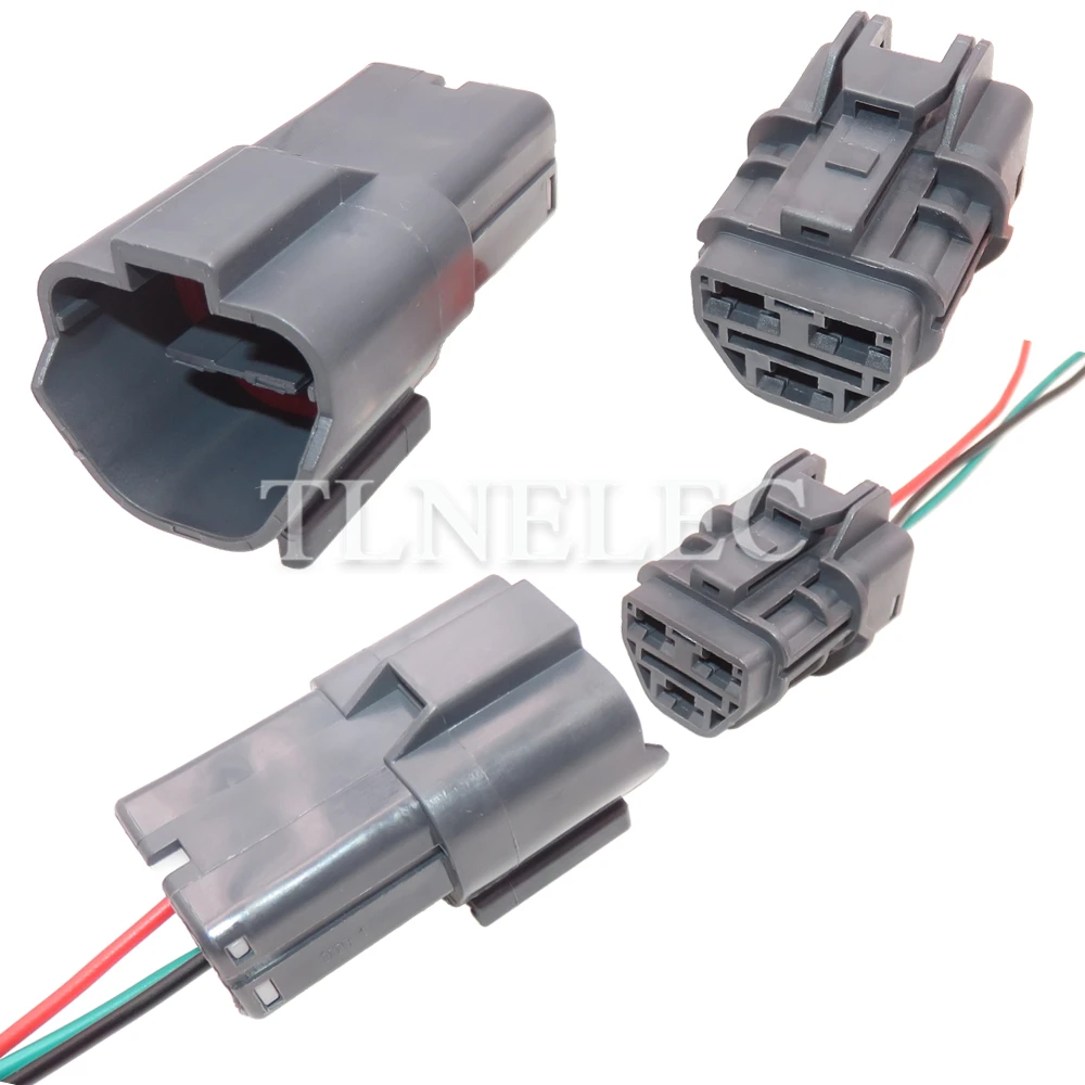 3 Pin Way Auto Male Female Wiring Harness Socket Excavator Throttle Motor Sensor Sealed Connectors 7123-6234-40 7222-6234-40