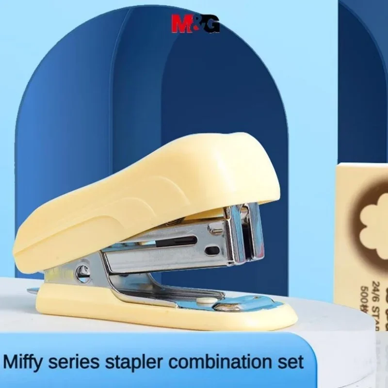 

M&G 12 # Stapler Set (Stapler + Staples) Small Stapler Portable Stapler with Staple Opener for Student Office