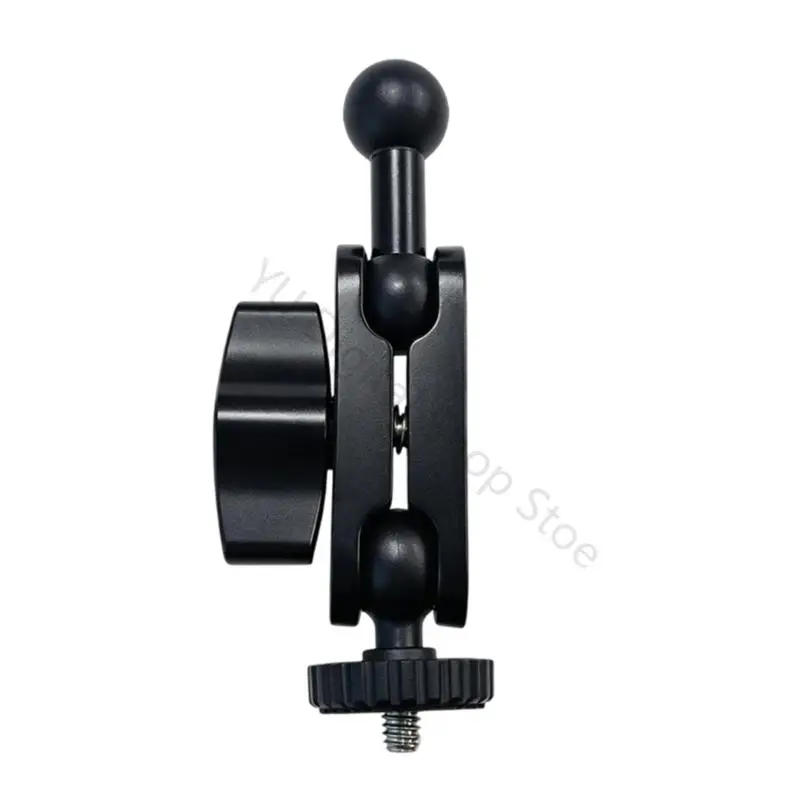 96BA Adjustable Camera Accessory Mount with Articulating Ball Joint and Hand Locking Knob for Fill Lights and Phone Holders