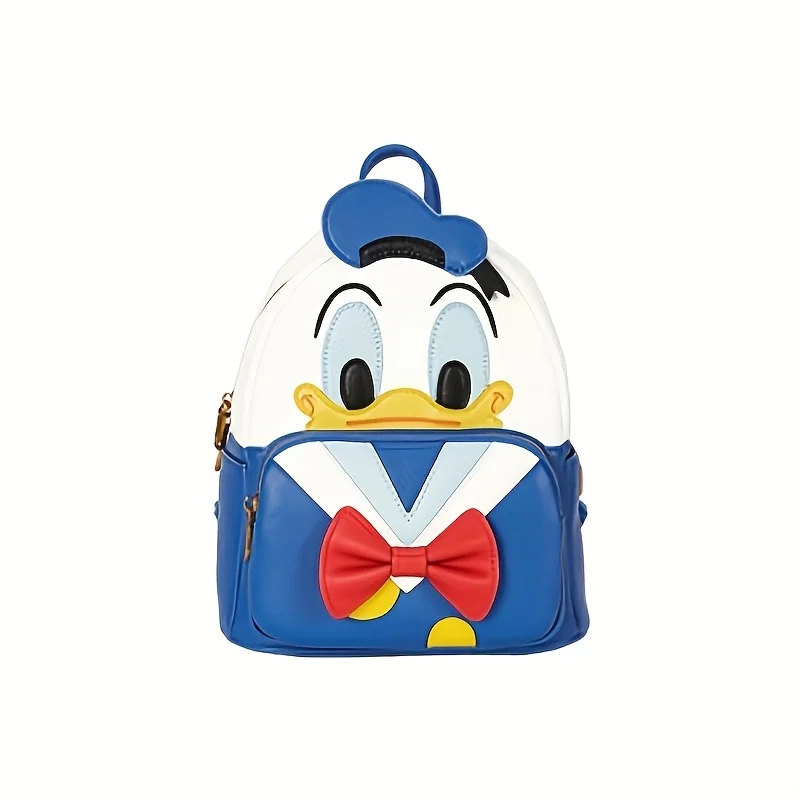 Mesuca Niedlicher Cartoon-Enten-Rucksack für Frauen, leichte Schultertasche für den Alltag, Reisen, Urlaub, Geschenk
